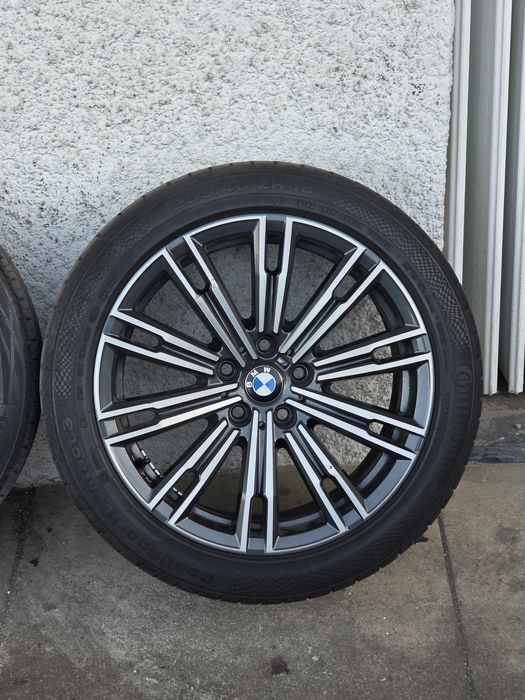 Jantes BMW 18" Pack M Serie 3 G20 G21 com pneus 225.45.18 + 255.40.18