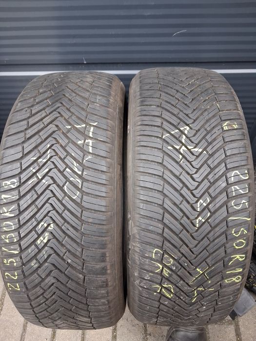 Wysyłka cena za 2 sztuki opony całoroczne continental  225/50r18