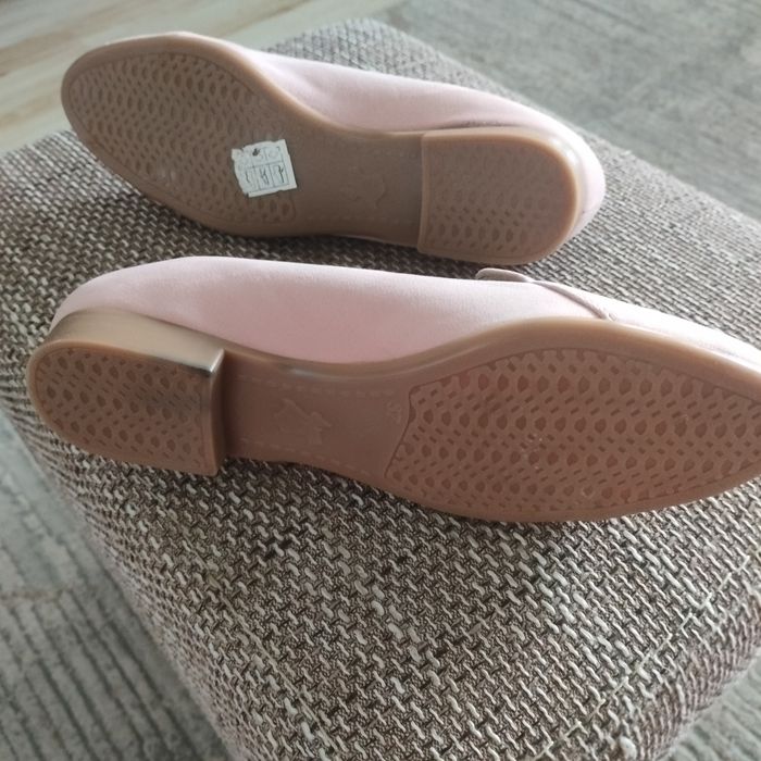 Buty ze skóry welurowej mokasyny