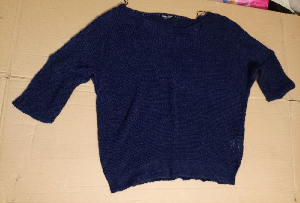 Sweterek bluzeczka siatkowana