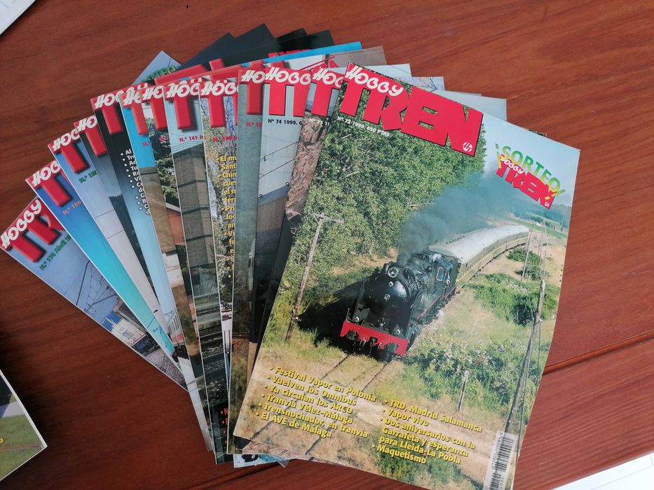 Revistas de modelismo ferroviario