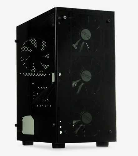 Obudowa PC iBOX Passion V4 – ATX / mATX – czarna – stan bardzo dobry