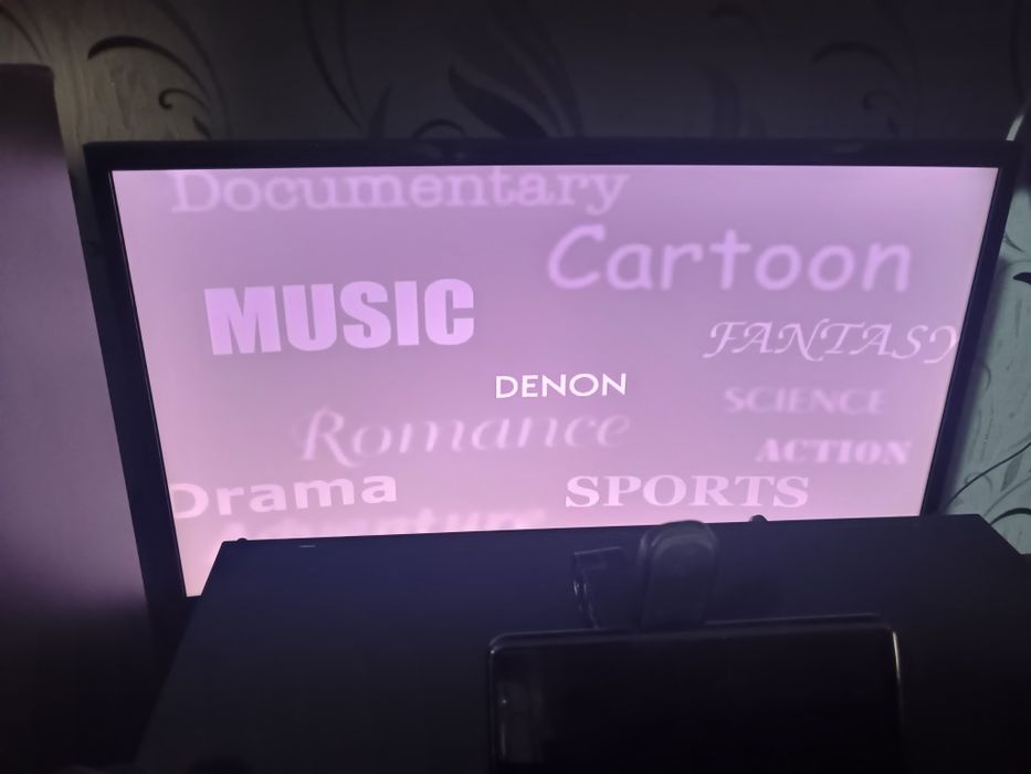 DENON  DVD -1740 black MP3 HDMI.