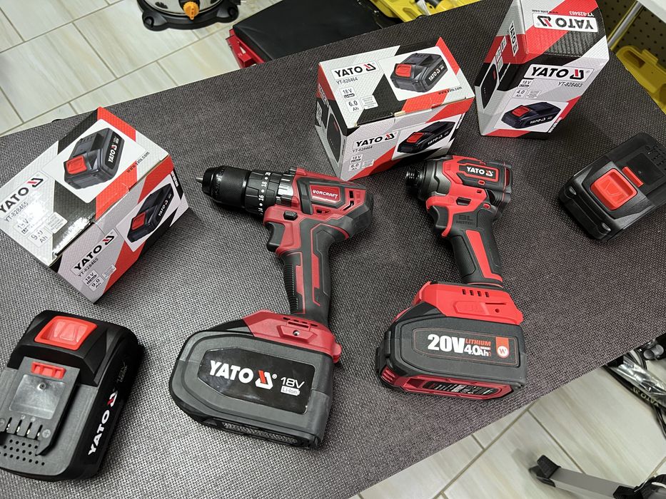 Аккумулятор Yato / Worcraft На 2 Ач / 3 Ач / 4 Ач / 6 Ач / 9 Ач