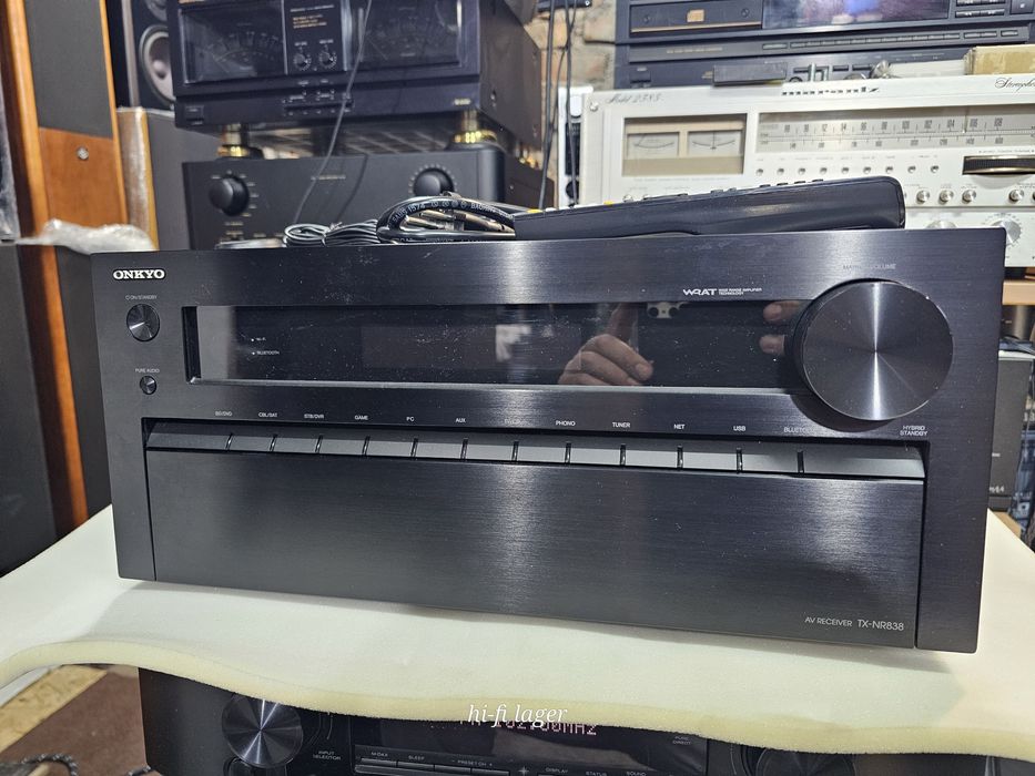 Onkyo tx nr 838 ресивер 7.2 HDMI ACR 4k Atmos THX Internet USB Bluetoo