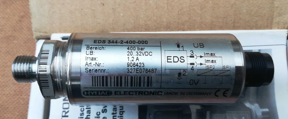 Pressostato Eletrónico Marca HYDAC