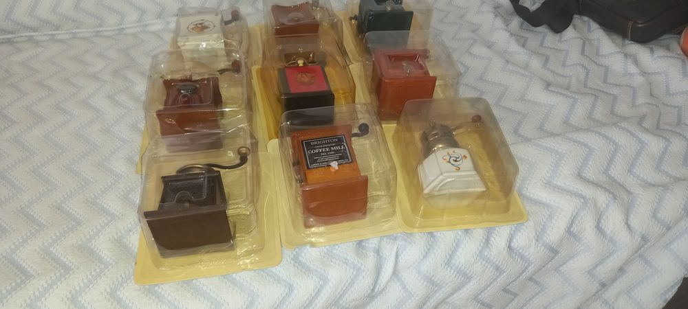 8 moinhos café miniatura retro