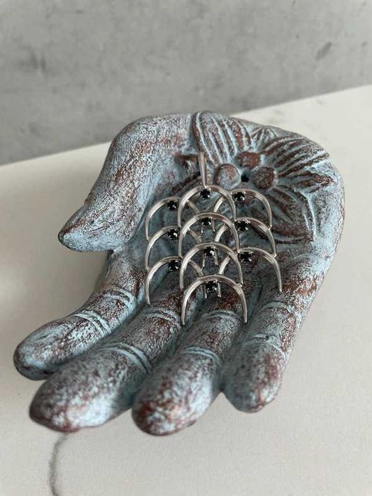 Duży wisiorek półksiężyce