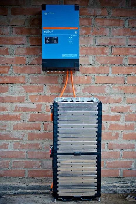 Монтаж / інсталяція інвертора з акумулятором / ДБЖ. Резервне живлення.