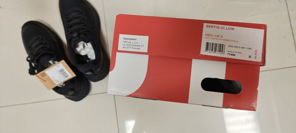 Nowe buty Mamutt Sertig lll Low 9 UK, 43 1/3