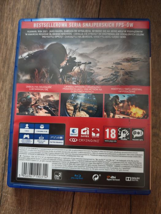 Sniper ghost Warrior contracts 2 ps4 PlayStation 4 5