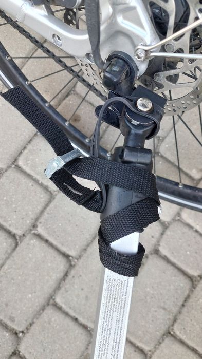 Queridoo Sportex 2 bdb 2w1: przyczepka rowerowa / podwojny wózek