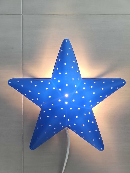 Candeeiro IKEA estrela