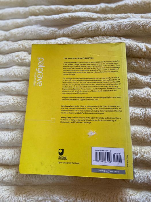 The History of Mathematics - The reader