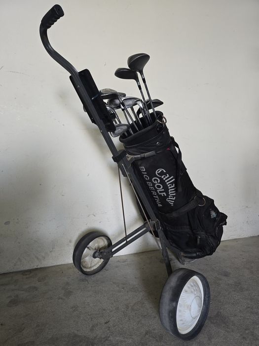 Saco de golfe com tacos