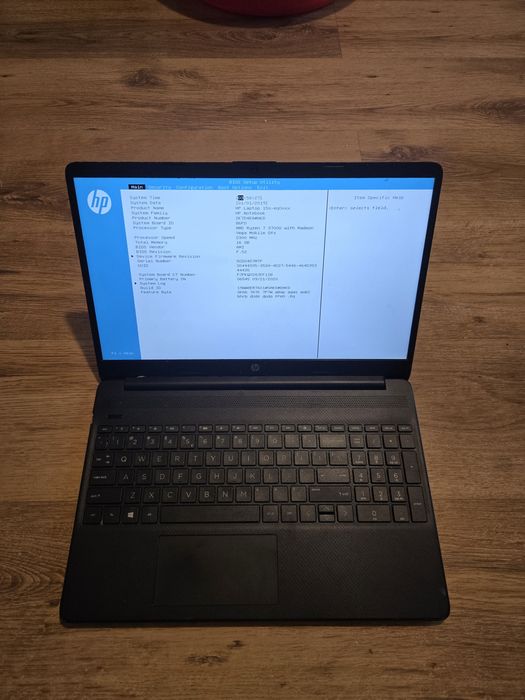 Laptop HP 15s ryzen 7