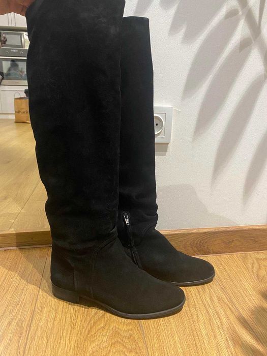 Сапоги ботфорты Италия все натуральное 40р