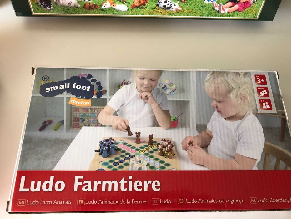 Montessori - Jogo Ludo de Mesa