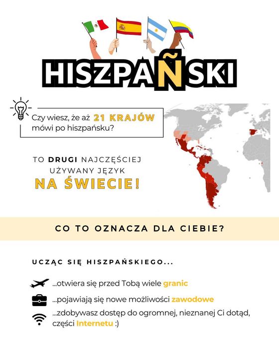 hiszpański Z PASJĄ! <3 | online | bezpłatna lekcja próbna :)