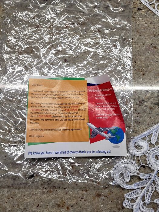 Koronkowa aplikacja dekoracyjna na dekolt 40 cm