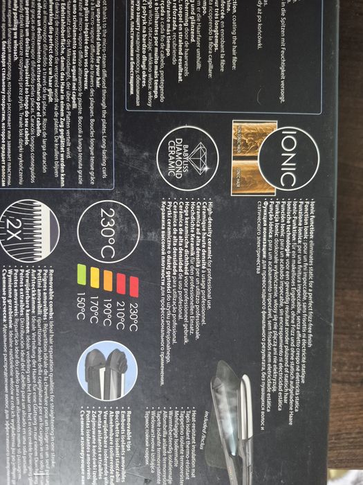 Prostownica parowa BaByliss 2w1