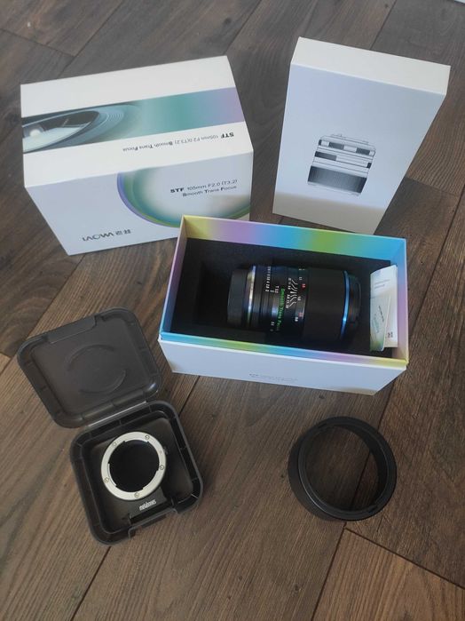 Laowa 105mm 2.8 STF p/ Nikon + com Metabones para Sony E [NOVO PREÇO]