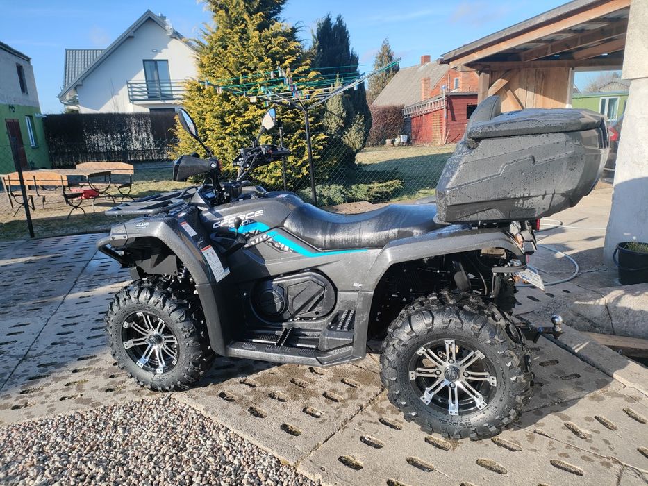 CF Moto 520L.  2023 rok bez EPS