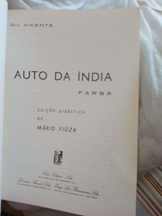 In nominei dei - Saramago - Caminho -- 3 edição - 12E - Cortes de Jupiter por Gil Vicente - Lisboa 1937 - 1 edição - 7E Desde 2E