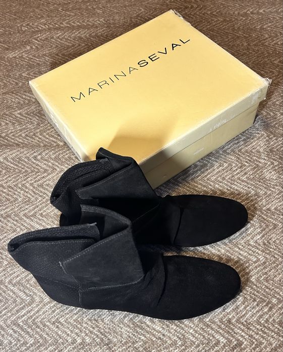 Жіночі шкіряні ботільйони,чобітки.