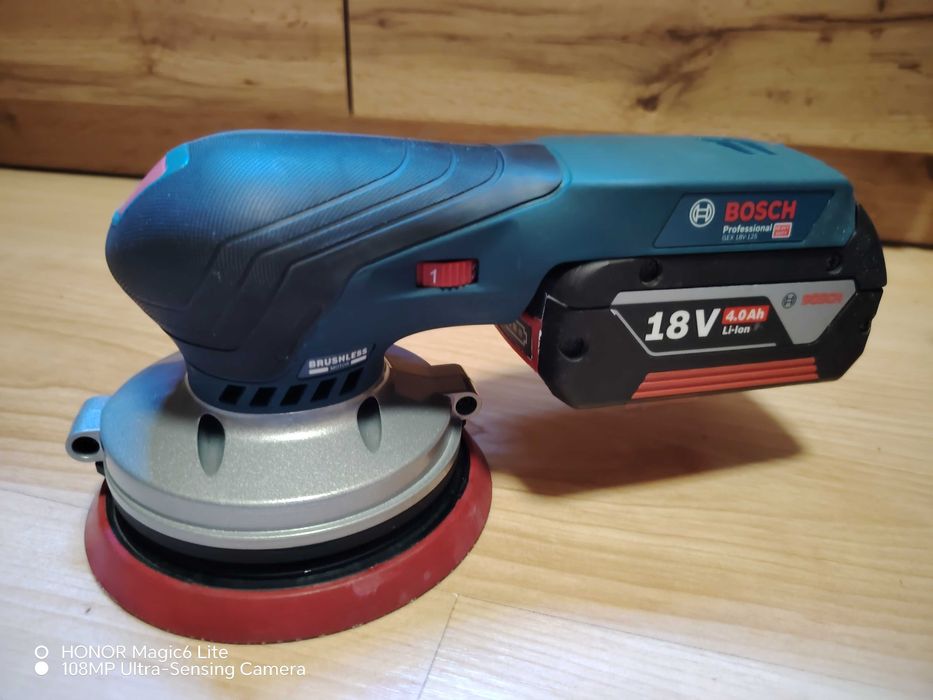 Szlifierka bezszczot  Bosch GEX 18V 125 Professional