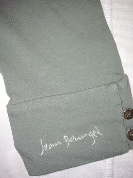Conj JEAN BOURGET de menina vestido leggings e casaco tons de verde