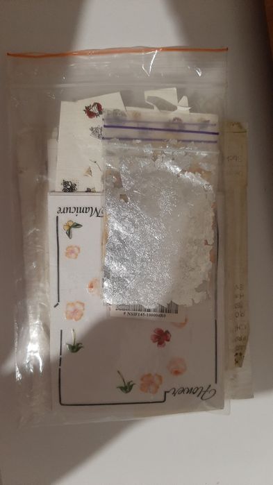 Стемпинг, стразы, крафт пакеты