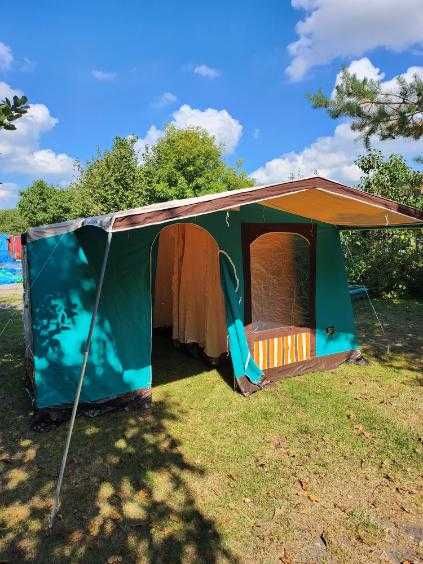 Namiot z przedsionkiem - nieużywany