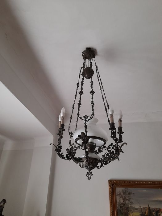 Candeeiro de Teto Clássico, como novo