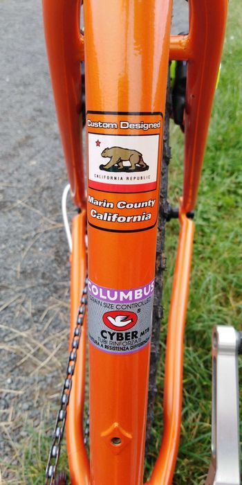 MARIN TEAM 17 cali rama Kolekcja Retro Mtb columbus cyber frame