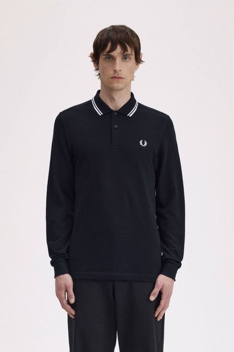 Лонгслів Fred Perry (поло з довгими рукавами)