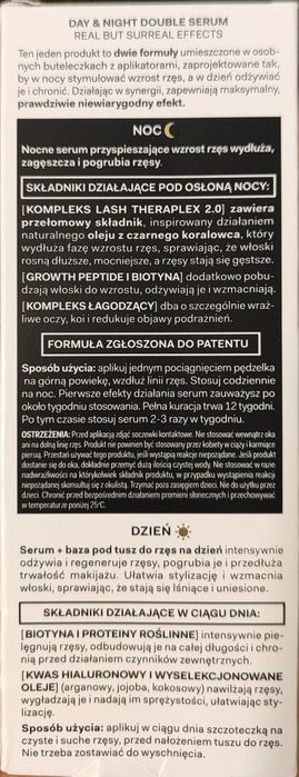Double serum stymulujące wzrost rzęs