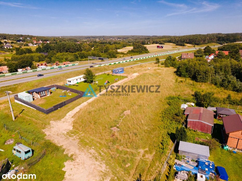 Działka budowlana w Koleczkowie, blisko jezioro.