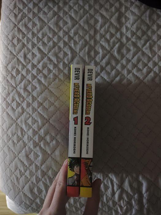 Volume 1 e 2 de My Hero Academy em português