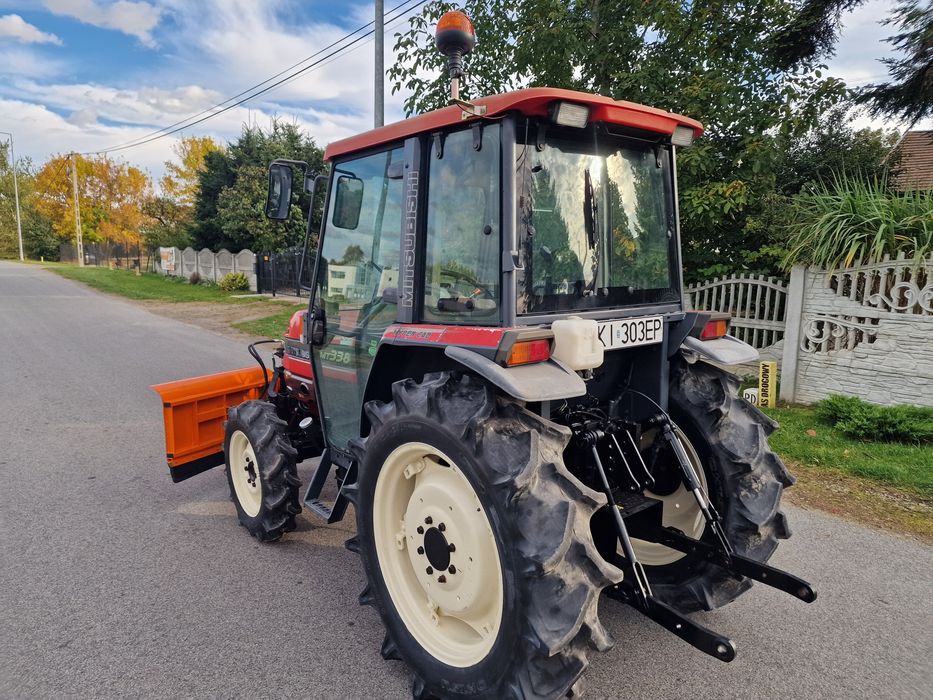 Traktor Japonski Mitsubishi MT338  Zarejstrowany  szybka skrzynia biegów 30 km