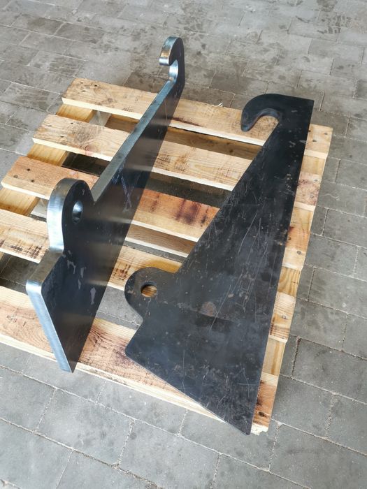 Mocowanie JCB Q-Fit #25mm odchylone na siebie