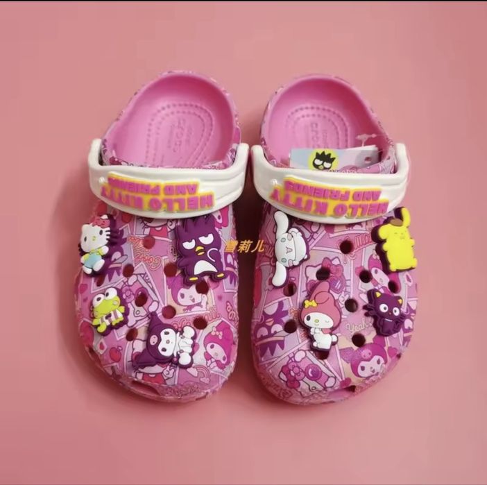 Крокси hello kittty crocs