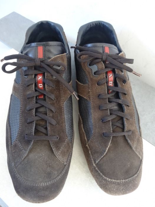 Buty PRADA roz. 43,5  Skóra Półbuty