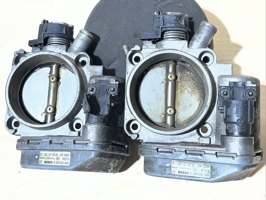 Дросельні заслонки M120,119 6.0 V12 Mercedes W140