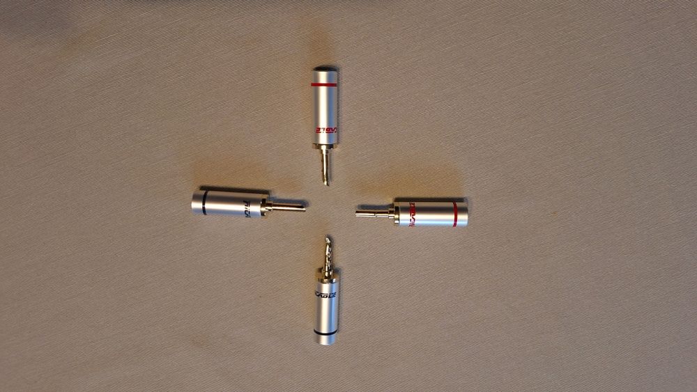 Ricable Dedalus Elite Wtyki głośnikowe typu Baban 4szt.