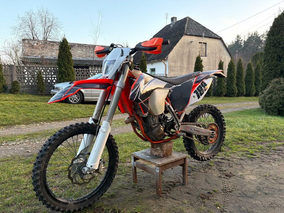Ktm exc450 bez możliwości rejestracji