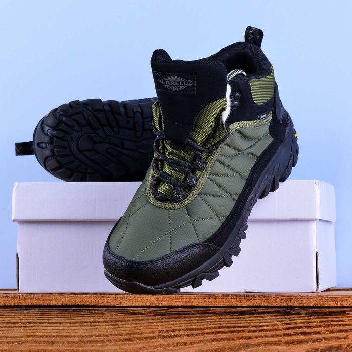 (2211) Акція! Зимові Кросівки Черевики Merrell хутро (41-45) мерел