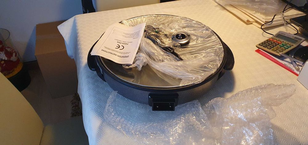 Panela Eletrica - Multifunções 40cm - Nova