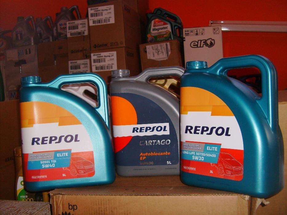 Lubrificantes Repsol 5w-30 // 5w-40 // 80w-90 // 2T