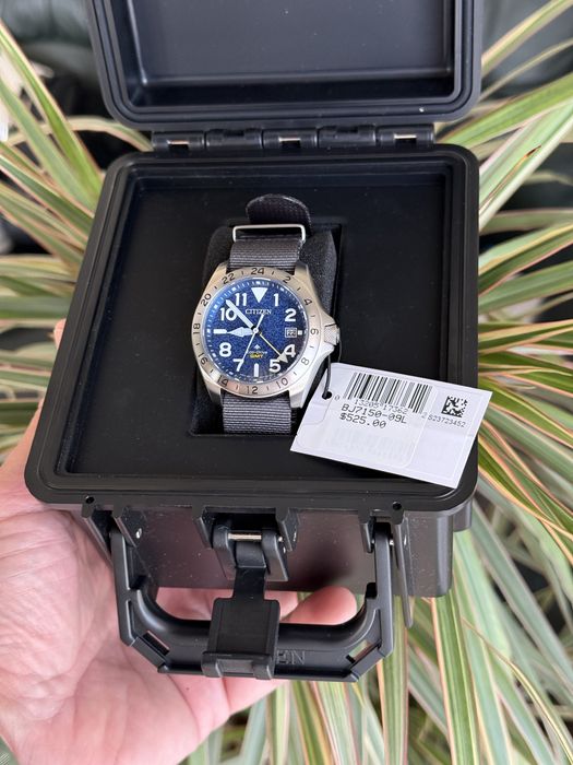 Чоловічий годинник Citizen Promaster  Land/Explorer GMT (модель BJ7150-09L)2026 року. Новинка! Оригінал!